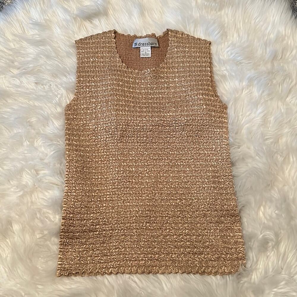 ❤️5/$25❤️ Dress Barn Crepe Tank/Shell